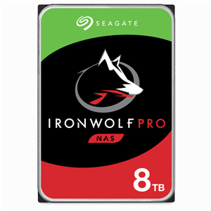 8TB, SATA 6Gb/s, 7200RPM, 256MB Cache, Internal 3.5" Enterprise NAS Hard Drive, Up to 16 bay NAS, 300 TB/Y Workload, Rotational & Vibration Sensors, 5-year warranty with 2 year free Rescue Services via Seagate redemption