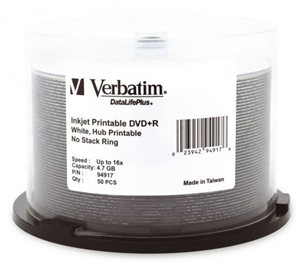 Compatible with 1X-16X DVD+R Hardware</br>Record 4.7GB or 120Min of data and video in approximately 5 minutes</br>Advanced AZO recording dye optimises read/write performance</br>Ideal for recording up to 2 hours of DVD quality home movies and video clips</br>Archive and back up, up to 4.7GB of important data</br>Read compatible with most DVD-ROM drives and DVD video players