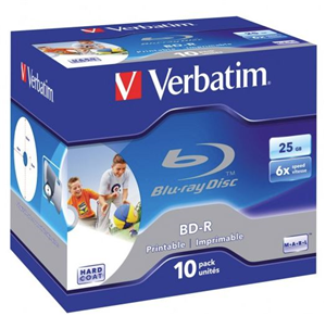 Verbatim offers Blu-ray single-layer media that can store up to 25GB of HD content or data files. Using blue-violet laser technology, these Blu-ray discs can handle up to 1080p resolution and multiple audio formats – perfect for HD video and surround sound. Super high-speed, some newer drives support Verbatim’s 6x media as 8x, 10x or even 12x.