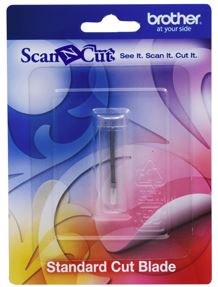 Standard cutter blade - The Standard Cut Blade can be used to cut a wide range of both fabric and paper! For use with ScanNCut Standard Cut Blade Holder (not included)