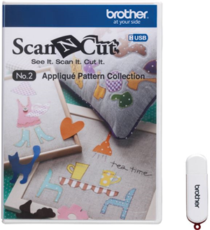 SCAN N CUT: USB No.2 Applique Pattern