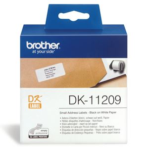 29mm x 62mm, 800 Labels Per Roll</br>Compatible With: QL500W, QL700, QL720NW, QL580N, QL650TD, QL1050