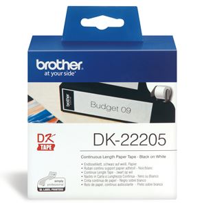 62mm x 30.48m</br>Compatible With: QL500W, QL700, QL720NW, QL580N, QL650TD, QL1050