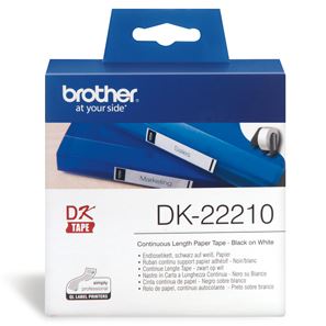 29mm x 30.48m</br>QL label printer continuous length paper</br>Compatible With: QL500W, QL700, QL720NW, QL580N, QL650TD, QL1050