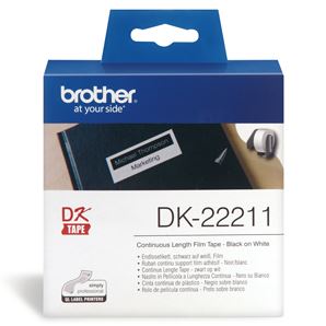 29mm x 15.24m</br>QL label printer continuous length film</br>Compatible With: QL500W, QL700, QL720NW, QL580N, QL650TD, QL1050