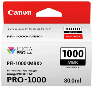 Compatible with: ImageGRAF Pro-1000, Cartridge Size - 80ml PFI1000