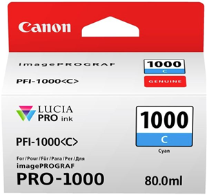 Compatible with: ImageGRAF Pro-1000, Cartridge Size - 80ml PFI1000