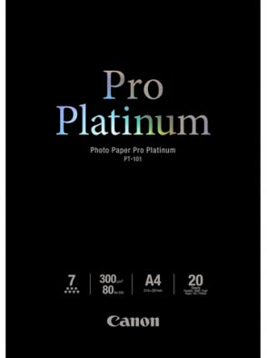 A4, 20 Sheets, 300GSM - This professional grade high gloss paper achieves rich, deep blacks with bright, vivid photographic results. With wide colour reproduction, this glossy heavyweight paper produces image quality which is crisp and sharp