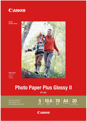 A4, 275GSM, 20 Sheets Glossy Photo Paper</br>This paper provides rich, deep blacks and vivid colours. It has a thickness and crisp, luxurious feel of high-quality photo paper fresh from the photo lab and provides great value for a paper of this quality.