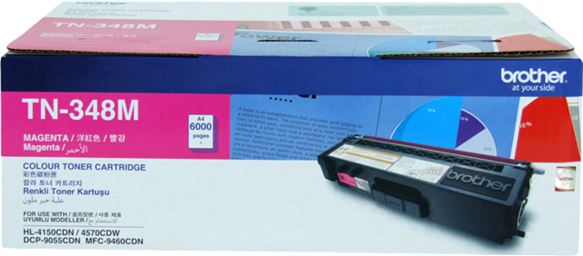Compatible With: HL4150CDW, HL4570CDW, DCP9055CDN, MFC9460CDN, MFC9970CDW</br>Yield ~6,000 Pages (at 5% Coverage)