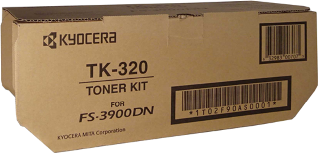 TK320, Compatible With: FS-3900DN</br>Yield ~15,000 Pages (at 5% Coverage)