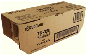 TK330, Compatible With: FS-4000DN</br>Yield ~20,000 Pages (at 5% Coverage)