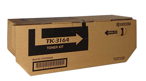 TK3164, Compatible With: P3045dn, P3145DN, M3645DN, M3645iDN</br>Yield ~12,500 Pages (at 5% Coverage)