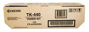 TK440, Compatible With: FS-6950DN</br>Yield ~15,000 Pages (at 5% Coverage)