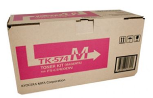 TK574M, Compatible With: FS-C5400DN</br>Yield ~12,000 Pages (at 5% Coverage)