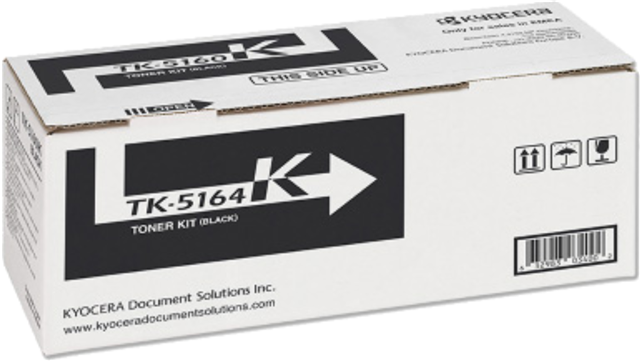 TK5164K, Compatible with: P6040CDN, P7040CDN</br>Yield ~16,000 Pages (at 5% Coverage)