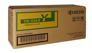 TK5164Y, Compatible with: P6040CDN, P7040CDN</br>Yield ~12,000 Pages (at 5% Coverage)