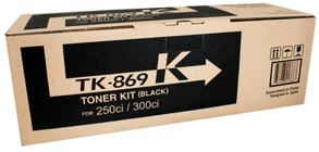 TK869K, Compatible With: TASKalfa 250i, 300i,  Yield ~20,000 Pages (at 5% Coverage)