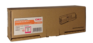 Compatible with: C532dn, MC563dn, MC573dn, Yield ~6,000 Pages (at 5% Coverage)