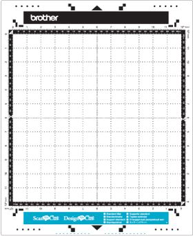 Low tack adhesive mat 12inch x 12inch, 305mm x 305mm. Specially designed for delicate or thin paper like printer paper, vellum, tracing paper, stickers and seals.