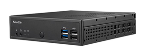 1L Small Form Factor Barebones PC. Intel Kabylake Celeron 3865U dual core Celeron CPU,  4x Independent HDMI support 4x Displays in 4k via included GTX 1050 4GB GDDR5 Graphics, M.2 2280 Type M and M,2 2230 Type E Key slot, Supports Dual Channel DDR4 2133 soDIMM (max 32GB, 2x 16GB), Intel Gigabit LAN.