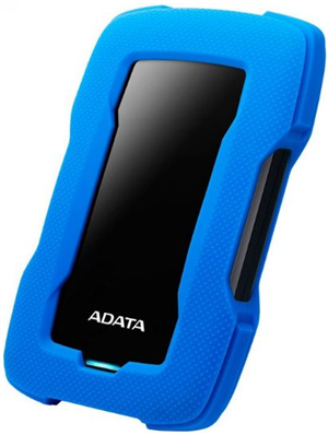 USB3.1 USB Type A, 2TB, 2.5" External Hard Drive, Robust, shock-absorbing silicone casing, Adata Shock Sensors, HDDtoGO software with AES 256-bit encryption, 16.2mm high, Blue
SMR technology - Not suitable for commercial backups