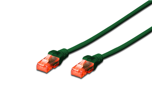 2m Unshielded CAT 6 patch cable with kink protection and strain relief. Connection 1:1 4x 2 AWG 26/7 Twisted pair.