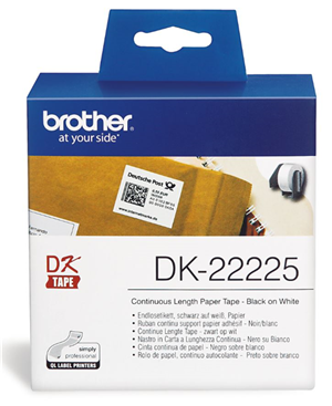 38mm x 30.48m</br>Compatible With: QL500W, QL700, QL720NW, QL580N, QL650TD and QL1050 label printers.