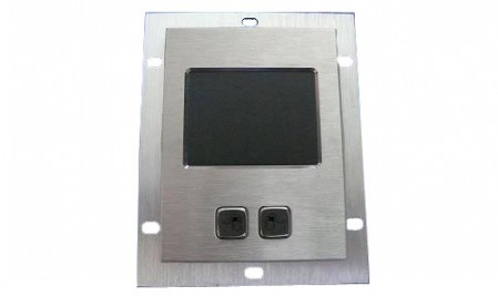 Protection Level: IP65; NEMA4X</br>Lifespan: > 5 years.</br>Interface: PS2, USB available.</br>Supply Voltage: +5V DC +/-5%</br>Operating temperature: -10Cto +60C.</br>Storage temperature: -20Cto +70C.</br>Dimensions: 110mm x 83mm</br>Dustproof, Waterproof, Vandalism resistance</br>Mounting type: Rear Mounting</br>Key switch Technology: Silicone switching element</br>Key switch lifetime: > 5 million of operations.</br>Actuation Force/travel: 1N</br>Mounting Rack: Aluminium alloy</br>Lettering: laser engraved legends for excellent durability