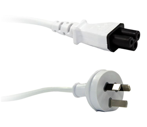 For White Acer Power Adaptors  2m