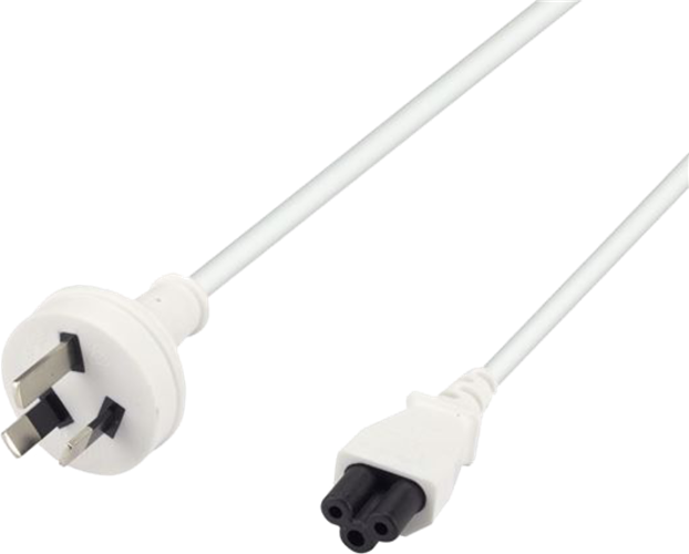 For White Acer Power Adaptors  2m