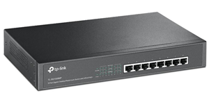 8 x 10/100/1000Mbps RJ45 ports,
Equipped with 8 PoE+ ports to power 8 PoE devices at the same time,
Works with IEEE 802.3af or 802.3at compliant up to 30W per port device,
Innovative energy-efficient technology reduces power consumption,
Rack mountable with included rack mount bracket,
Total PoE power budget up to 126W,
Plug and play design, no configuration required