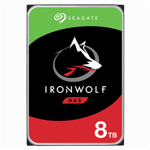 8TB, SATA 6Gb/s, 7200RPM, 256MB Cache, Internal 3.5" NAS Hard Drive, Up to 8 bays NAS, 180 TB/Y Workload, Rotation & Vibration Sensor, 36 month warranty.