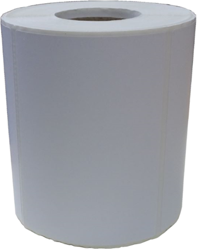 500 101x73mm Removable Labels on a small core roll.