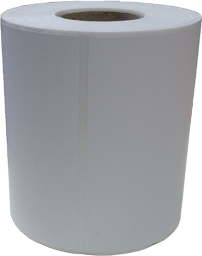 250 101x149mm Permanent Labels on a small core roll.