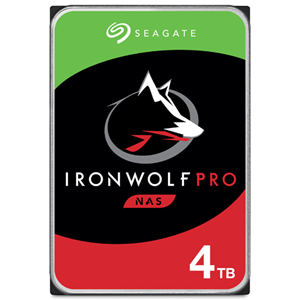 4TB, SATA 6Gb/s, 7200RPM, 128MB Cache, Internal 3.5" Enterprise NAS Hard Drive, Up to 16 bay NAS, 300 TB/Y Workload, Rotational & Vibration Sensors, 5-year warranty with 2 year free Rescue Services via Seagate redemption