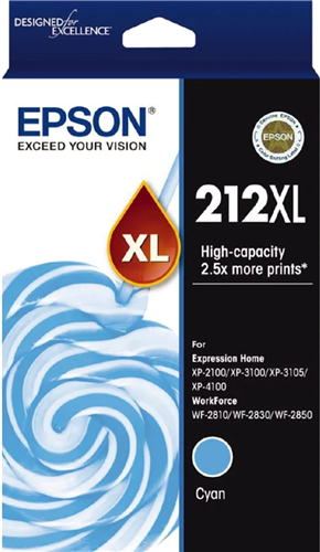 Compatible With: WorkForce WF-2830 and WF-2850</br>Yield ~350 pages