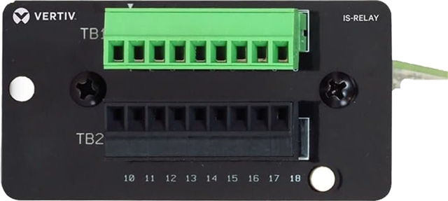 Compatible With: Liebert GXT3, GXT4, GXT5, EXS, ITA2, GXE</br>Relay interface card for Liebert UPS</br>