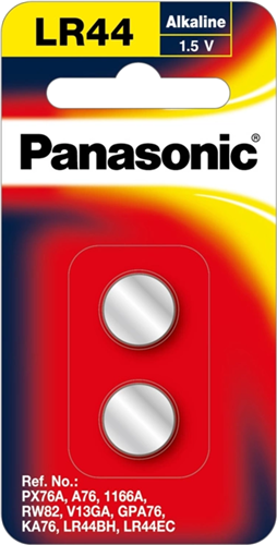 1.5v button battery, 2 pack. 150mAh capacity