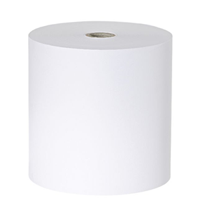 50 76x76mm Bond Plain Paper 3-Ply Rolls