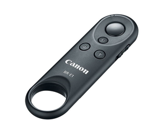 BR-E1 Bluetooth Remote controller</br>Compatible With: EOS R, RP, M6 Mk II, M50, M200, 6D Mk II, 90D, 77D, PowerShot G5 X Mk II, G7 X Mk III, SX70 HS