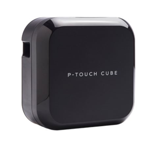 PTP710 &#124; P-Touch Cube Mobile Label Maker</br>Compatible with PC and Mac (using USB) and smartphones/tablets using Bluetooth</br>Built in rechargeable battery (charges via USB)</br>Functions 	Supporting up to 24mm TZe tape</br>Tape Cutter 	Full and half</br>Tape Type 	TZe</br>Tape Widths (mm) 	6, 9, 12, 18, 24</br>Separate adaptor is ADE001 (BAD001)