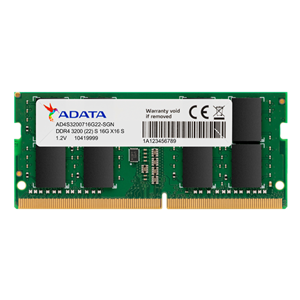 AD4S3200716G22-BGN DDR4 3200 16GB SO-DIMM 2048X8 BULK