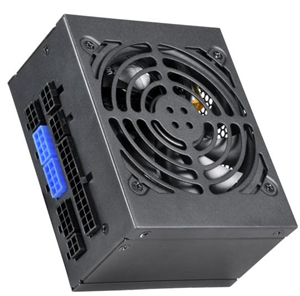 SST-SX650-G 650W, SFX form factor, single +12V rails with 54A output, Silent 92mmFan with 18dBA, efficiency 80Plus Gold certification, fully modular cable, 4x 6+2pin PCI-E.