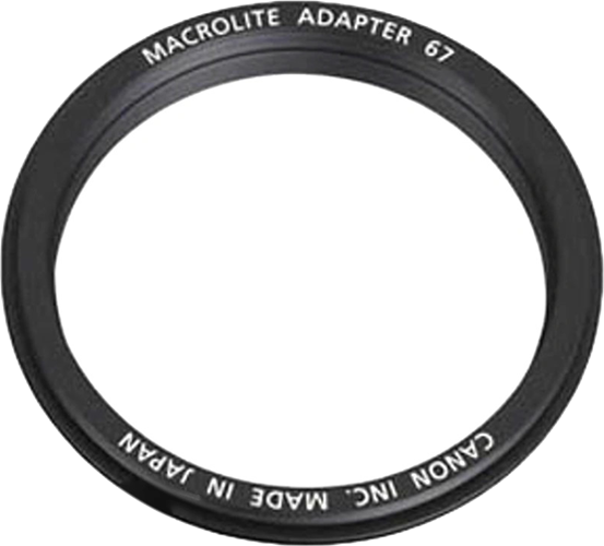 Macrolite adapter for 67mm Lenses EF10028LISUSM, EF10028L