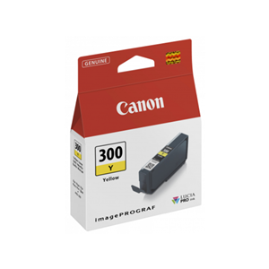 Compatible with: ImageGRAF Pro-300 Cartridge PFI300Y</br></br>This standard yield ink cartridge lasts for up to 87 A3+ pages or 530 4x6 pages at 5% coverage.