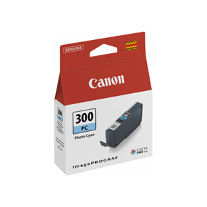 Compatible with: ImageGRAF Pro-300 Cartridge PFI300PC</br></br>This standard yield ink cartridge lasts for up to 116 A3+ pages or 625 4x6 pages at 5% coverage.