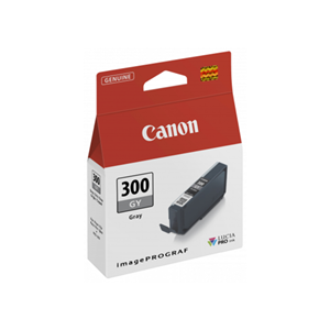 Compatible with: ImageGRAF Pro-300 Cartridge PFI300GY</br></br>This standard yield ink cartridge lasts for up to 44 A3+ pages or 236 4x6 pages at 5% coverage.