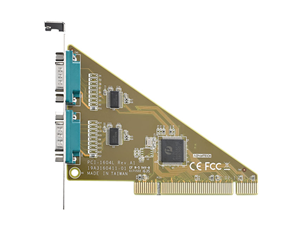 2 x RS-232 ports, PCI bus 2.2 compliant, Level 4 ESD protection (air 15 KV , contact 8 KV). Supported operating systems: Windows XP/7/8/10, and Linux