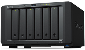 2.2GHz AMD Ryzen V1500B, 4GB DDR4 ECC SODIMM RAM (2 slots, Upgradeable to 32GB, 2x 16GB Max), 6 x 3.5"</br>or 2.5" Drive Bays, 3 x USB 3.0, 2 x eSATA Port, 4 x Gigabit LAN, 1 x 4-lane PCIe x8 slot for optional 10GbE or M.2 SSD adapter card, Max IP Cams - 40 (2 Free Licences).</br></br>Compatible RAM Models:</br>D4ECSO-2666-16G (DDR4 ECC SODIMM) - 16GB</br>D4ES01-8G (DDR4 ECC SODIMM) - 8GB</br>D4ES01-4G (DDR4 ECC SODIMM) - 4GB</br></br>Expansion Unit Available - DX517 (5 Additional Bays)</br>